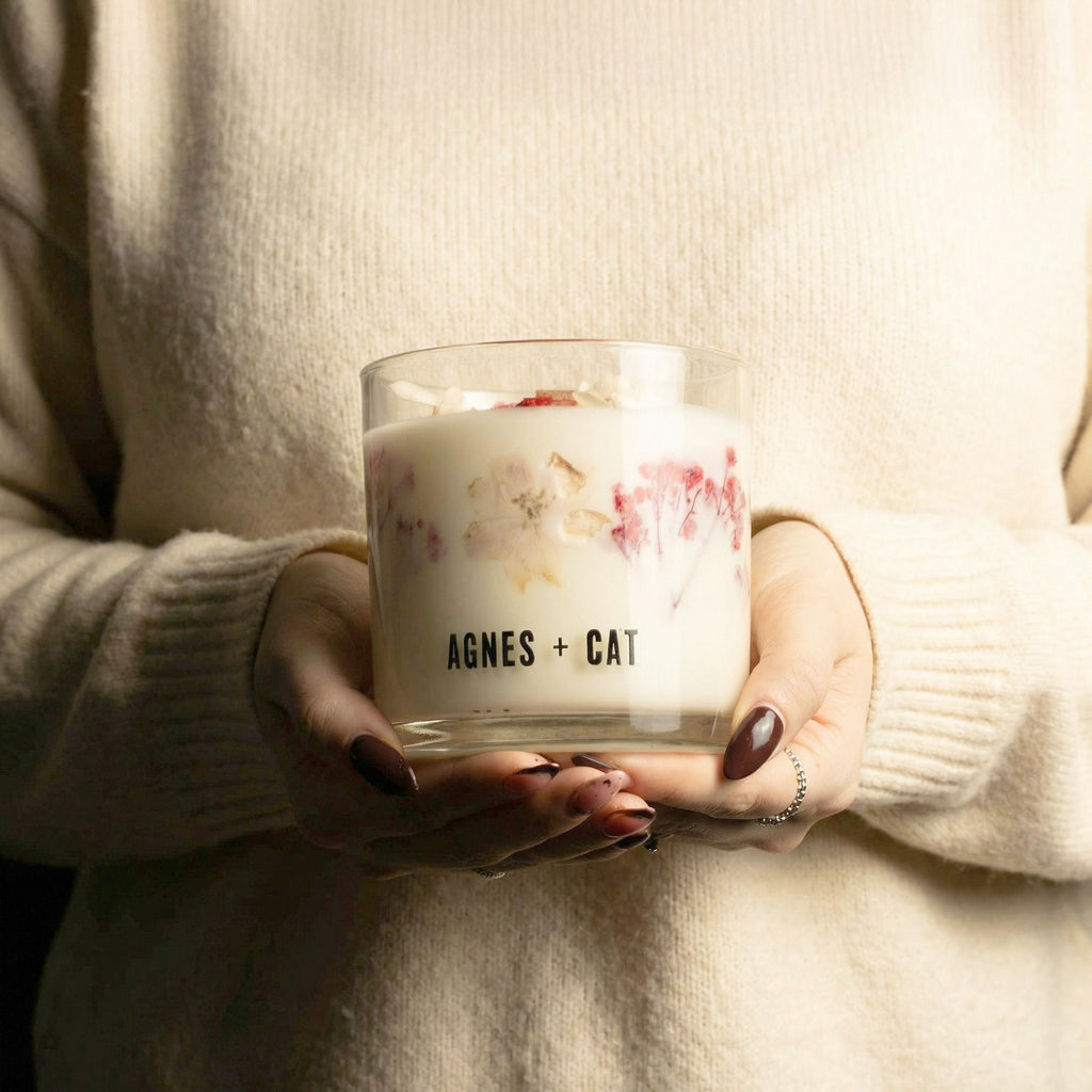 Agnes + Cat Botanical Soy Wax Candle - Fellberry