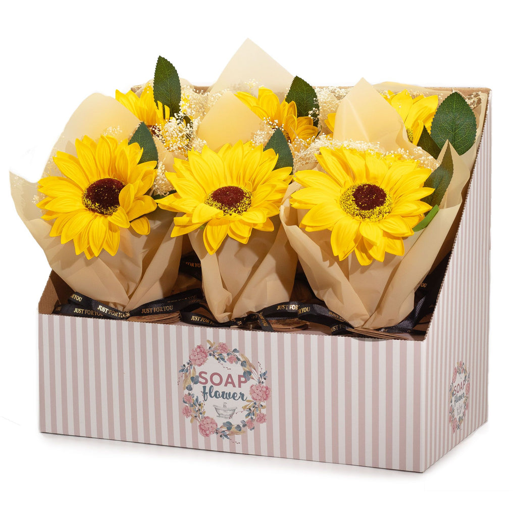 Soap Flower - Single Sunflower